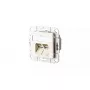 Πρίζα δικτύου RJ-45 BTR 130C381101-I, Cat6a, λευκή