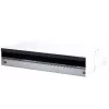 Αξεσουάρ patch panel MetzConnect 130862-2H20-E τοποθέτηση σε rack 2U λευκό