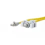 Καλώδιο δικτύου METZ CONNECT E-DAT V6 10 m Cat6 S/FTP κίτρινο