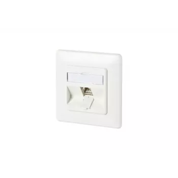 Πρίζα δικτύου RJ-45 BTR NETCOM 130B11D11002-E λευκή