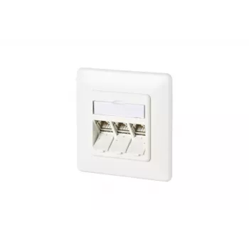 Πρίζα RJ-45 BTR NETCOM 130B11D31002-E λευκή