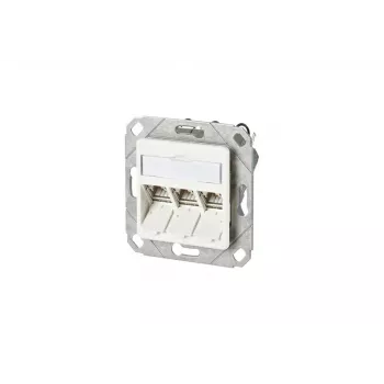 Πρίζα RJ-45 BTR NETCOM 130B11D31102-E λευκή