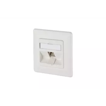 Πρίζα RJ-45 BTR NETCOM 130B12D11002-E λευκή