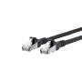 Καλώδιο δικτύου METZ CONNECT Cat6A 5m μαύρο