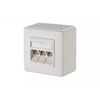 Πρίζα RJ-45 BTR NETCOM 130B12D30002-E λευκή