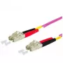 Καλώδιο οπτικών ινών METZ CONNECT 151S1JOJO30E 3 m LCD μωβ