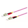 Καλώδιο οπτικών ινών METZ CONNECT 151S1JOJO50E 5 m LC μωβ