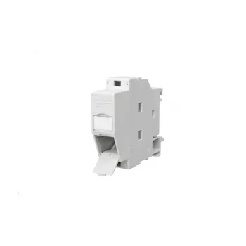 Keystone METZ CONNECT 1309428103-E REGplus IP20 έξοδος ράγας DIN, ανοιχτό γκρι, χωρίς εξαρτήματα