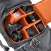 Θήκη backpack Mantona ElementsPro 40 γκρι πορτοκαλί
