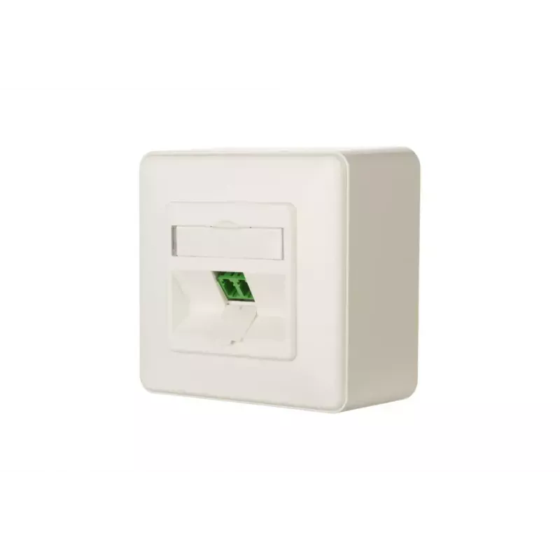 Υποδοχή LC-D METZ CONNECT 1501207K1A-E λευκό