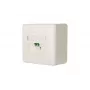 Υποδοχή LC-D METZ CONNECT 1501207K1A-E λευκό