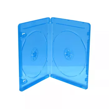 MediaRange θήκη Blu-ray για 2 δίσκους μπλε