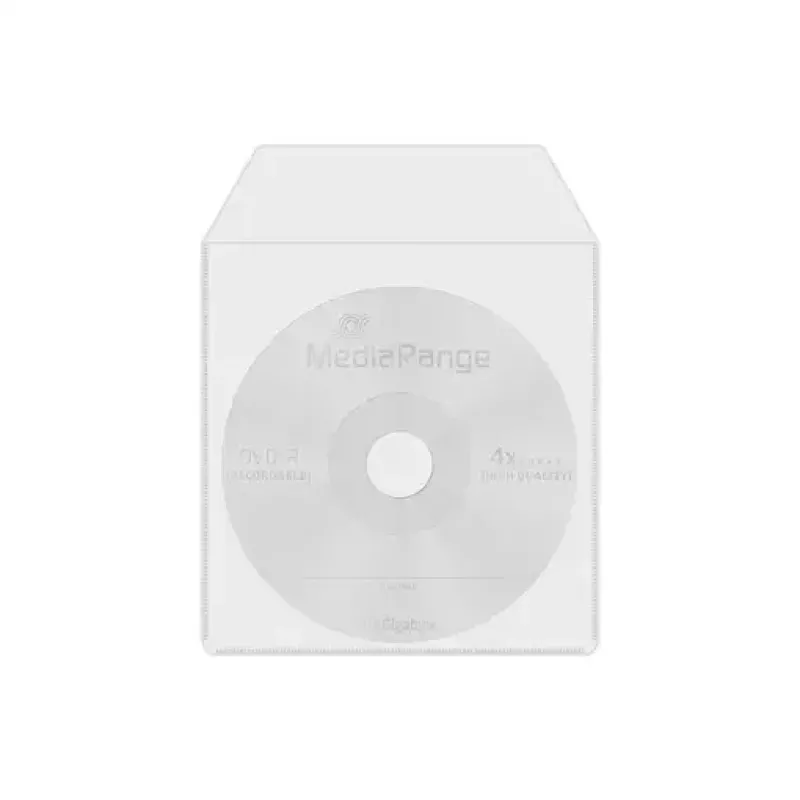 Θήκη Sleeve MediaRange BOX64-8 διαφανής χωρητικότητα 1 δίσκου