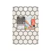 Resto Kitchenware 95402 Ορθογώνια πλαστική σανίδα κοπής γκρι λευκή