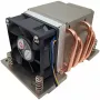 Ψύκτρα επεξεργαστή Inter-Tech A-26 6 cm μαύρο ασημί