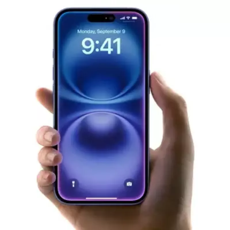 Smartphone Apple iPhone 16 6,1 ίντσες 128 GB Μαύρο