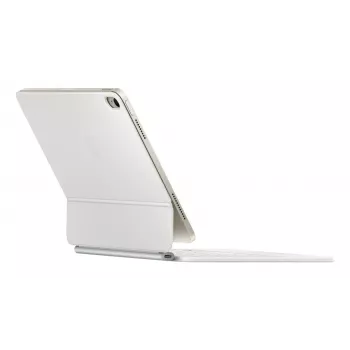 Apple Magic Keyboard QWERTY Δανέζικο Λευκό με Trackpad