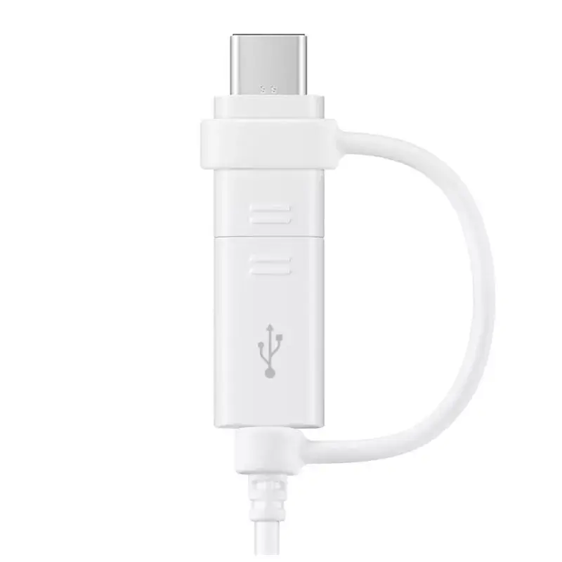 Καλώδιο USB Samsung EP-DG930 1,5 m USB-A USB-C/Micro-USB-B λευκό