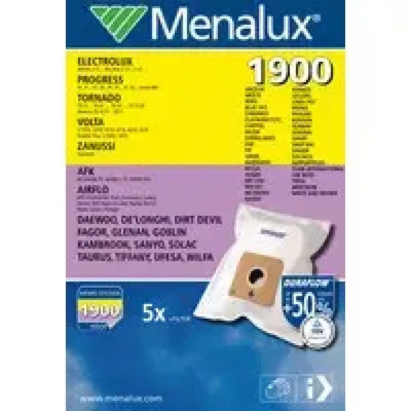 Σακούλα σκόνης Menalux 1900 Λευκή