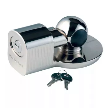 Κλειδαριά κοτσαδόρου MASTER LOCK καθολική κλειδαριά κοτσαδόρου ασημί επίπεδο κλειδί