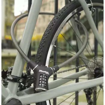 Κλειδαριά καλωδίου MASTER LOCK 8229EURDPRO μαύρο 0,9 m