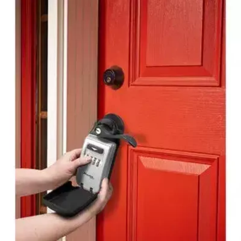 Φορητό χρηματοκιβώτιο MASTER LOCK 5420EURD λουκέτο με συνδυασμό γκρι