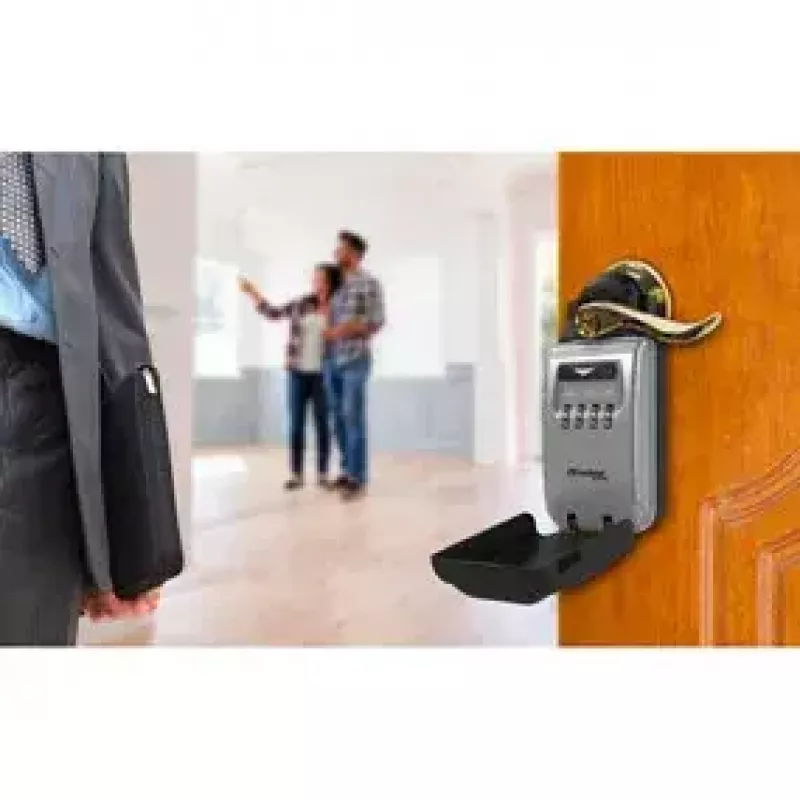Φορητό χρηματοκιβώτιο MASTER LOCK 5420EURD λουκέτο με συνδυασμό γκρι