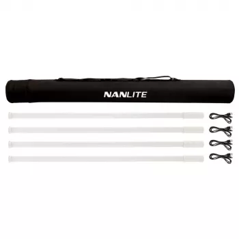 Κιτ συνεχούς φωτισμού Nanlite PTT87X4KIT 8W LED μεταβλητό χρώμα