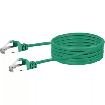 Καλώδιο δικτύου Schwaiger CKB6010 059 RJ-45 Cat6 1 m Πράσινο