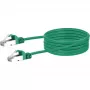 Καλώδιο δικτύου Schwaiger CKB6010 059 RJ-45 Cat6 1 m Πράσινο