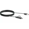 Καλώδιο USB Schwaiger CK 3112 USB 2.0 1m USB A Micro-USB B Μαύρο
