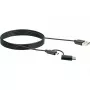 Καλώδιο USB Schwaiger CK 3112 USB 2.0 1m USB A Micro-USB B Μαύρο