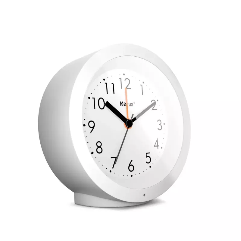 Ξυπνητήρι quartz Mebus 25629 λευκό