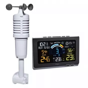 TFA-Dostmann 35.1140.01 Spring Breeze ασύρματος μετεωρολογικός σταθμός, μαύρο