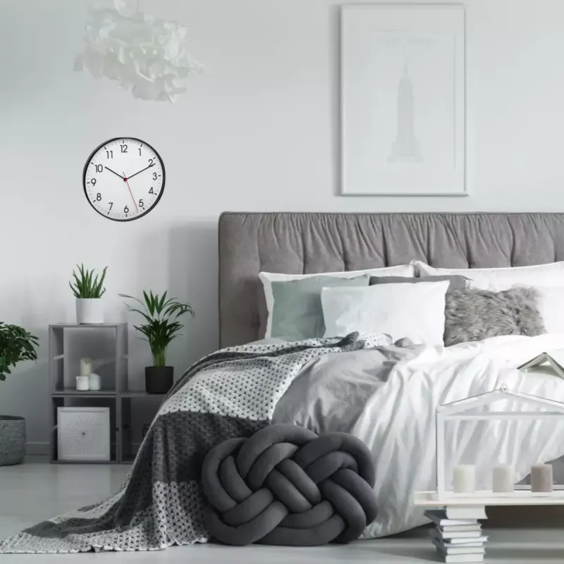 Ρολόι quartz TFA-Dostmann 60.3537.01 στρογγυλό μαύρο επιτραπέζιο/επίτοιχο