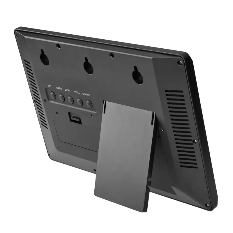 Ψηφιακό ξυπνητήρι TFA-Dostmann 60.4523.01 μαύρο LCD