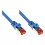 Καλώδιο δικτύου Alcasa 40m Cat6 S/FTP μπλε S/FTP