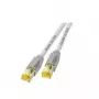 Καλώδιο δικτύου EFB Elektronik RJ45 S/FTP Cat6a λευκό 1 m