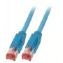 Καλώδιο δικτύου EFB Elektronik K8708BL.2 RJ-45 Cat6a 2 m μπλε