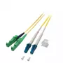 Καλώδιο οπτικών ινών EFB Elektronik O0937.25 E-2000 (LSH) LC OS2 25 m κίτρινο