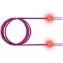 EasyLan LSD42100020 καλώδιο patch οπτικών ινών, LC-SC, OM4, 2 m, μωβ