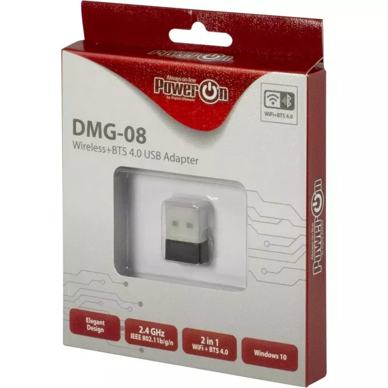 Ασύρματος προσαρμογέας Inter-Tech DMG-08 WLAN Bluetooth 150 Mbit/s