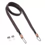 C-ROPE Traveler Paracord λουρί κάμερας, 125 cm, Dark Coffee