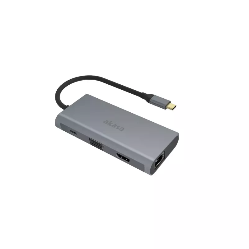 Σταθμός σύνδεσης Akasa USB Type-C 9-in-1