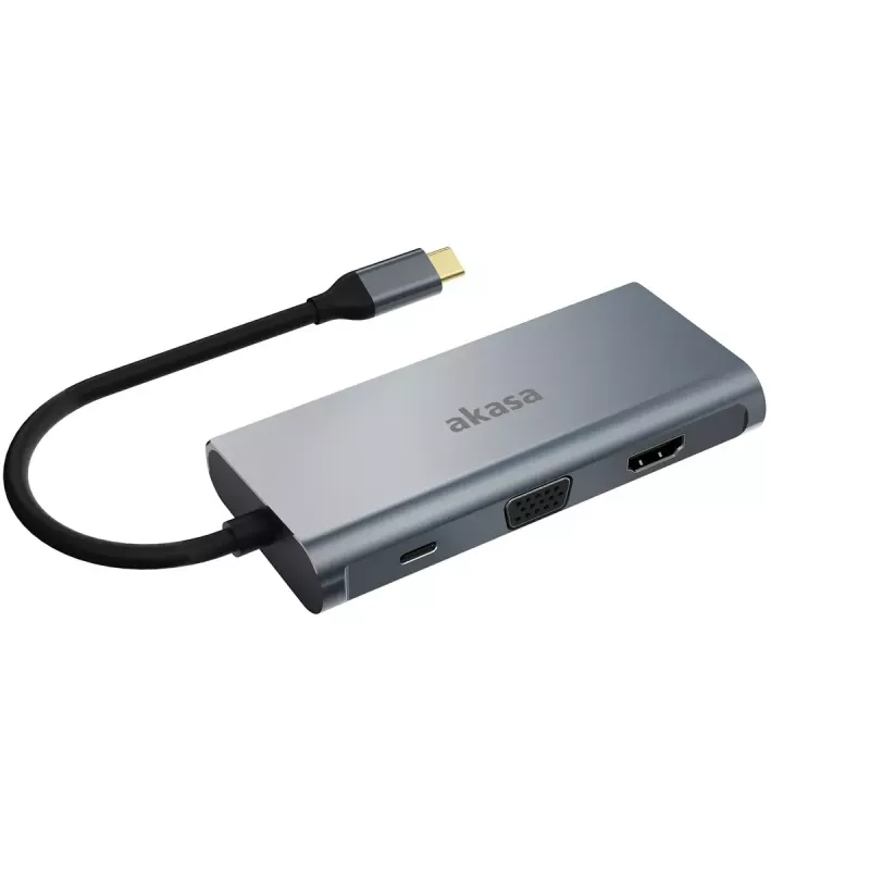 Σταθμός σύνδεσης Akasa USB Type-C 9-in-1