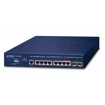 Διαχειριζόμενο switch PLANET GS-4210-8HP2S