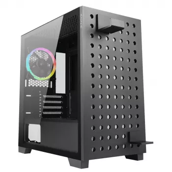 Κουτί PC Azza Elise Tower Μαύρο, Tower, Μαύρο