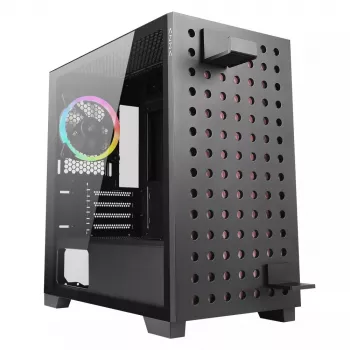 Κουτί PC Azza Elise Tower Μαύρο, Tower, Μαύρο