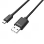 Καλώδιο USB UNITEK Y-C454GBK 0,5 m USB A Micro-USB B μαύρο