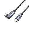 Καλώδιο USB UNITEK C14123BK-1M 1m USB 2.0 μαύρο γκρι